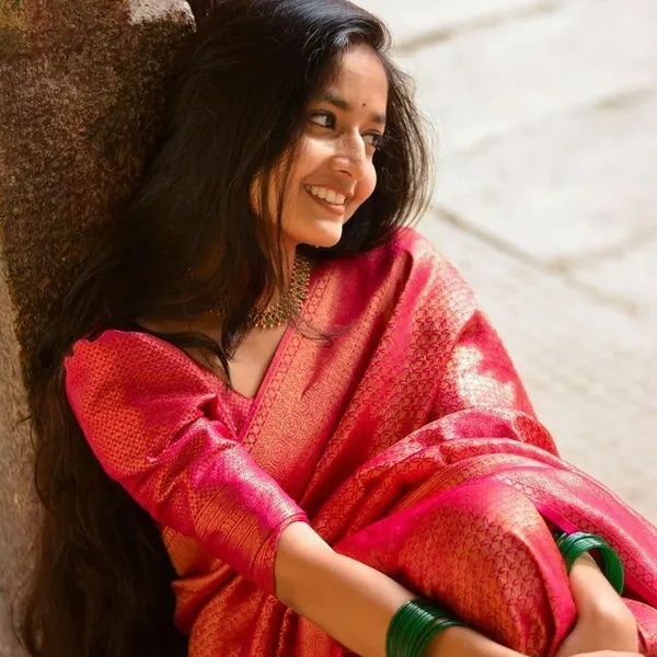 Pink_Embellished_Banarasi_Jacquard_Saree_(Pink)